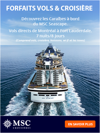 MSC DIRECT FLY & CRUISE SEASCAPE